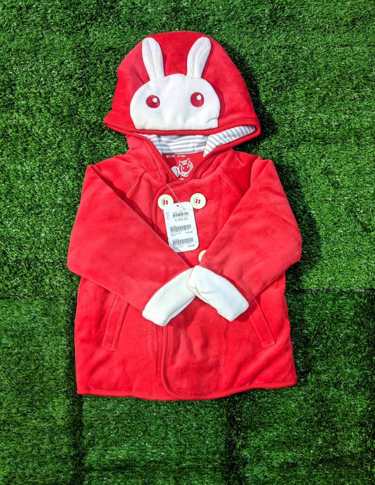 Hoodie Upper – Double Cotton with Polyester Filling | Rabbit Design | CM0062