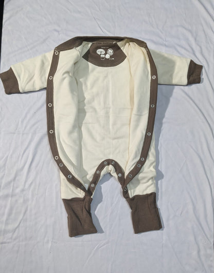 Full Body Romper – Double Cotton with Polyester Filling | Twins Cartoon Design | CM0072
