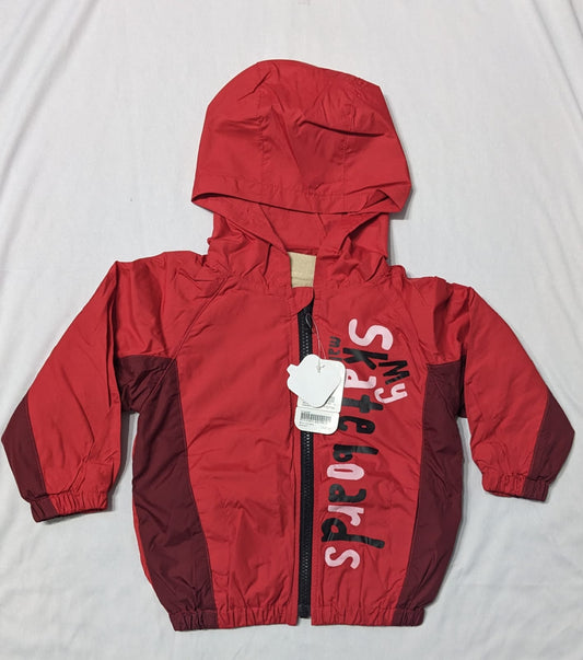 Double-Sided Baby Parachute Jacket with Hoodie | Reversible Winter Wear | Art No. CM0092