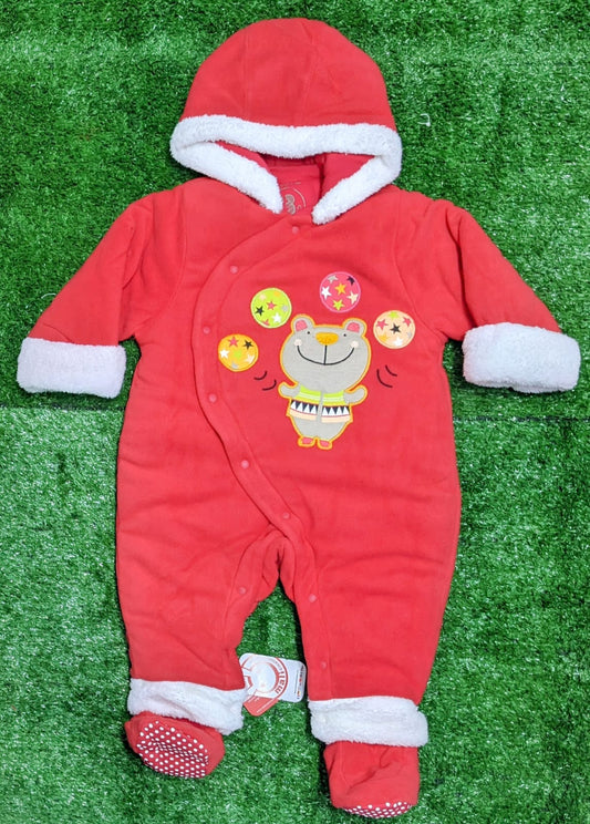 Full Body Baby Romper with Hoodie | Double Cotton & Polyester Filling | Art No. CM0093