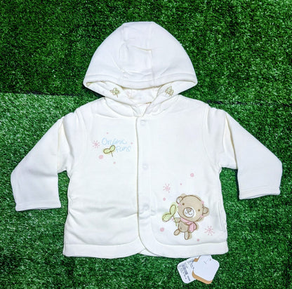 Full Sleeves Baby Hoodie | Double Cotton with Polyester Filling | Art No. CM0095