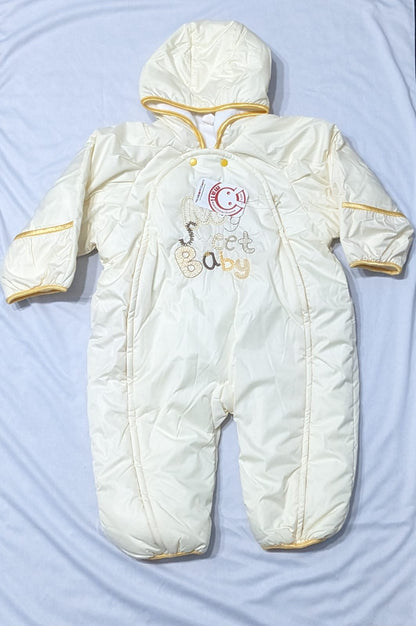 Baby Puffer Romper Jacket | Double Cotton with Polyester Filling | Art No. CM0097