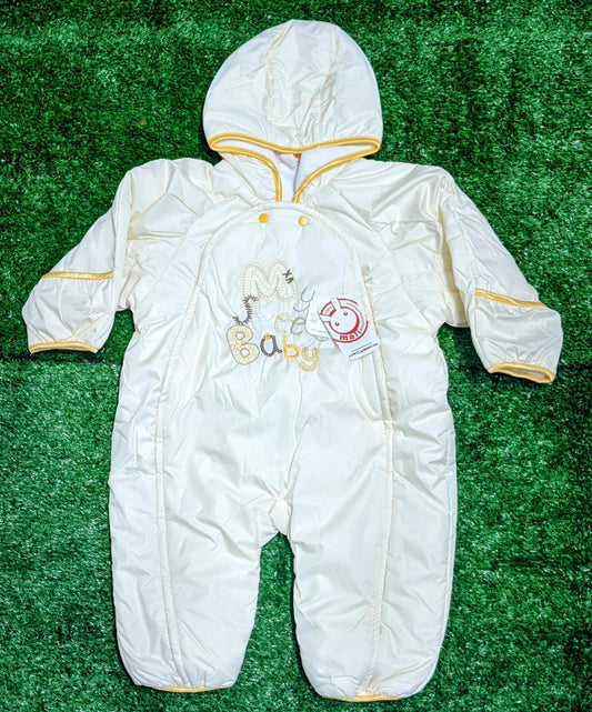 Baby Puffer Romper Jacket | Double Cotton with Polyester Filling | Art No. CM0097