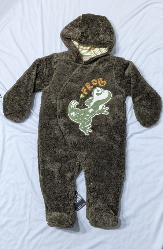 Baby Romper with Towel-Style Outer & Cotton Inner | Polyester Filling | Art No. CM0109