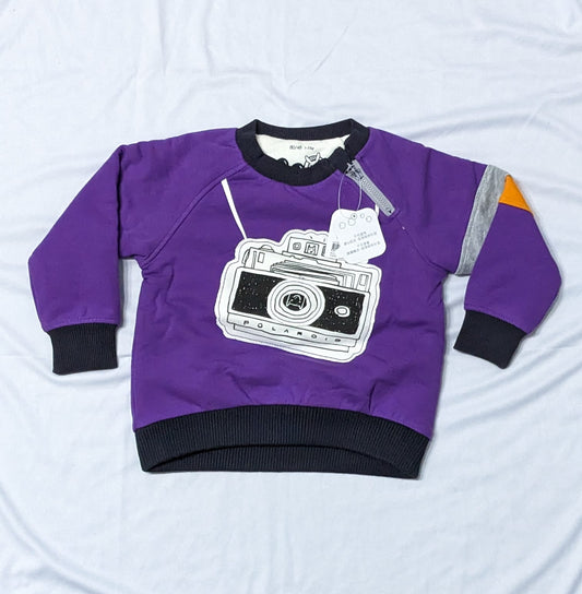 Full Sleeves Baby shirt with Camera Design | Soft & Stylish | Art No. CM0105