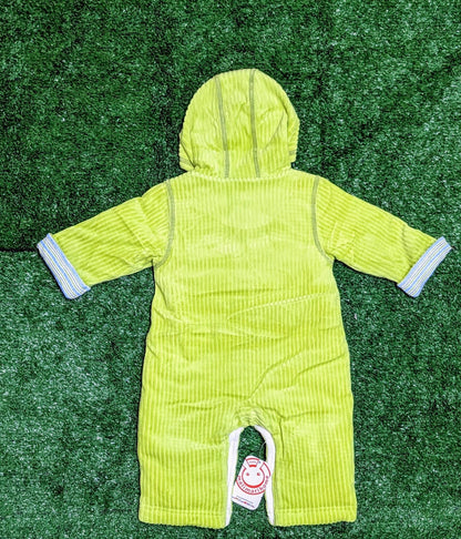 Full Sleeves Baby Romper with Hoodie | Double Cotton Fabric | Art No. CM0114