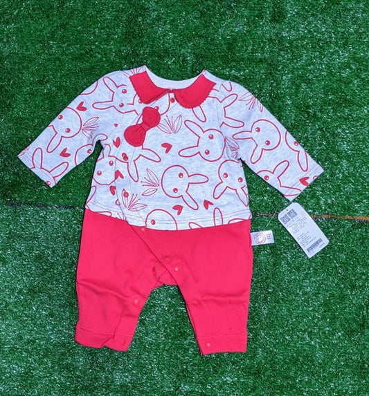 Full Sleeves Baby Romper | Double Cotton | Full Body Coverage | Art No. CM0124
