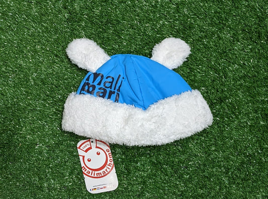Rabbit Style Blue Baby Cap | Double Cotton with Parachute/Fur Finish | Art No. CM0146