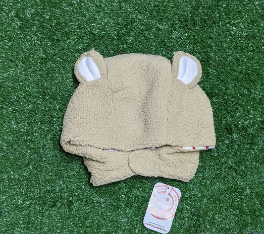 Full Head Rabbit Style Baby Cap | Double Cotton with Outer Fur | Art No. CM0151