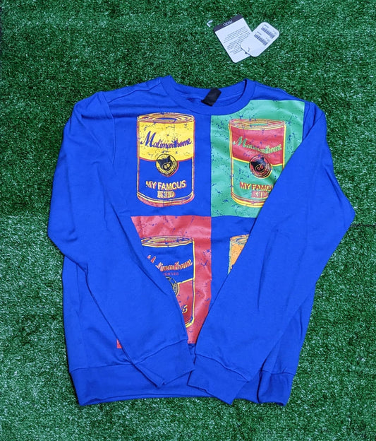 Blue Full Sleeves Baby Sweatshirt | Soft & Stylish Winter Wear | Art No. CM0164