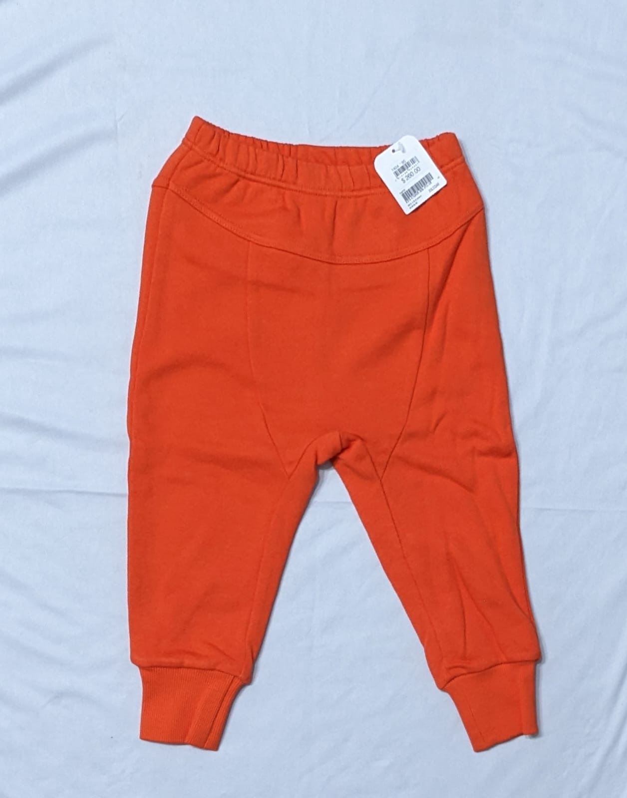 Orange Double Cotton Baby Trouser | Soft & Cozy Everyday Wear | Art No. CM0166