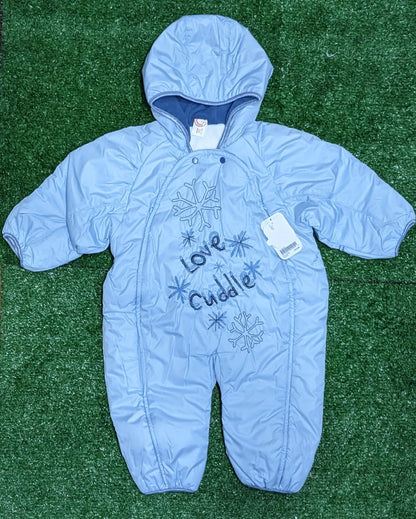 Full Body Baby Romper/Jacket with Hoodie | Parachute Outer | Double Cotton & Polyester Filling | Art No. CM0180
