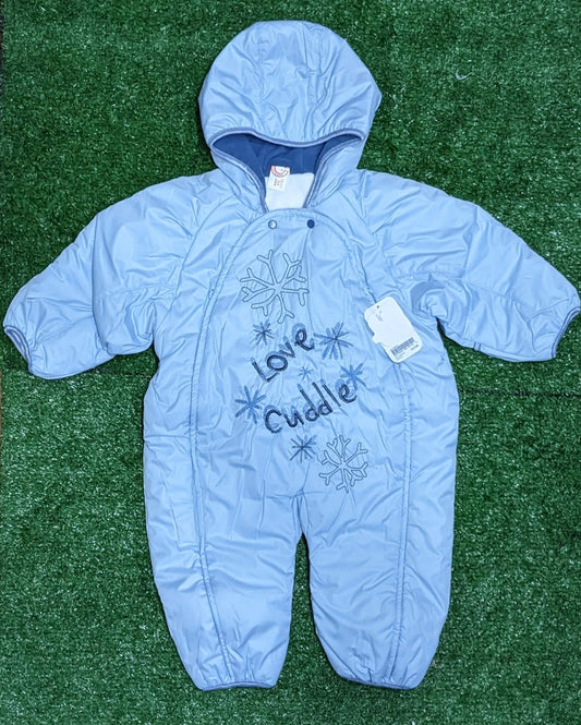 Full Body Baby Romper/Jacket with Hoodie | Parachute Outer | Double Cotton & Polyester Filling | Art No. CM0180