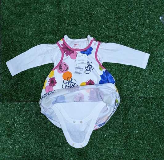Full Sleeves Baby Shirt with Inner Romper | Soft & Comfortable All-in-One Wear | Art No. CM0195