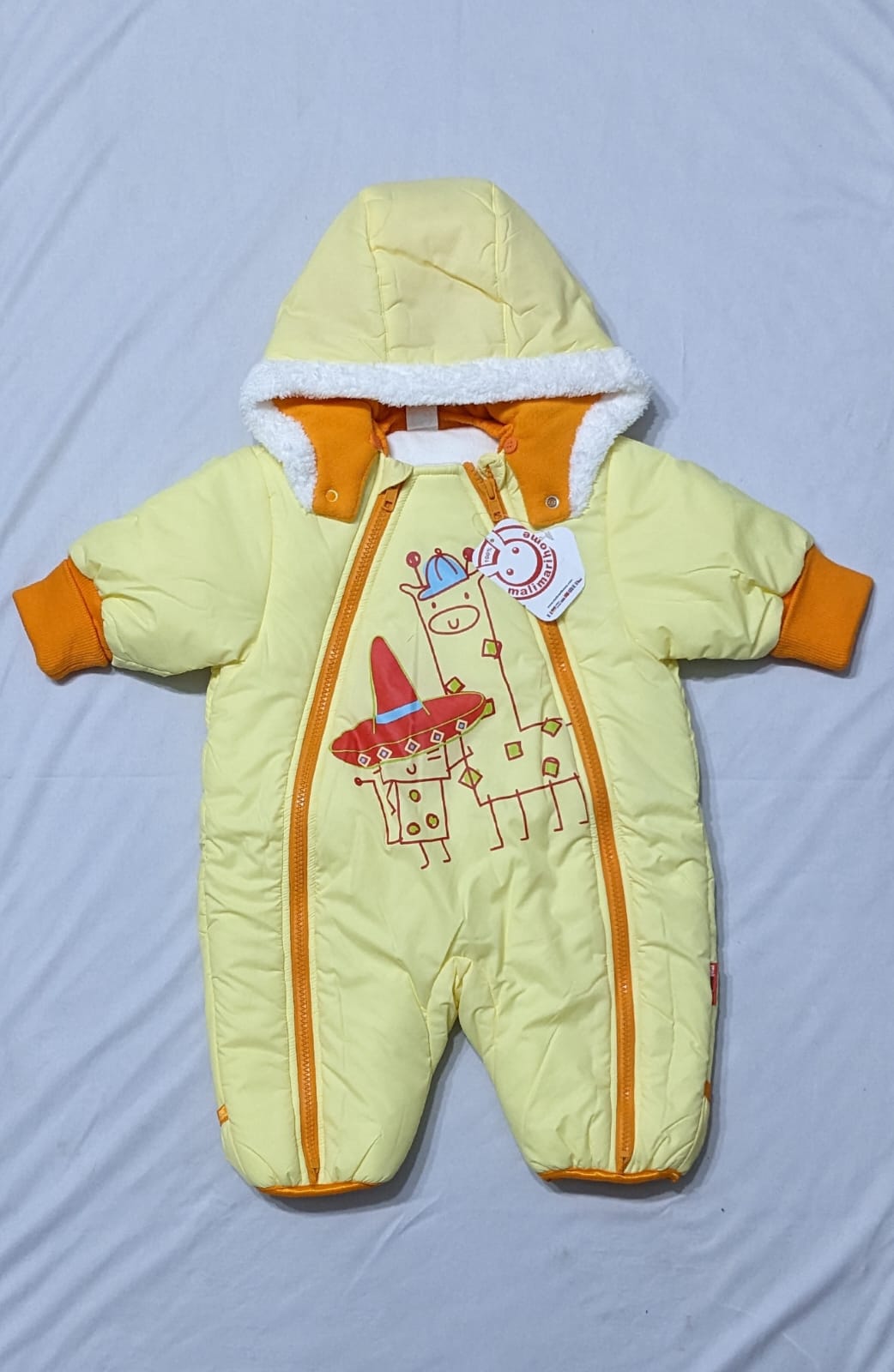 FULL SLEEVES FULL BABY ROMPER WITH POLYESTER FILLING PARACHUTE STUFF CM0204