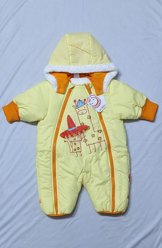 FULL SLEEVES FULL BABY ROMPER WITH POLYESTER FILLING PARACHUTE STUFF CM0204