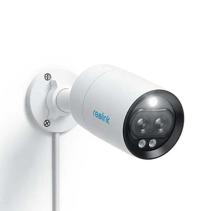 REOLINK 81MA 8mp 4k dual lens camera with motion detection colour night vision 2 way audio  Without box