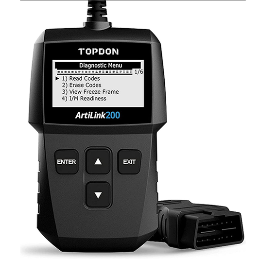 Topdon Artilink 200 OBD2 Code Reader - Wired & Wireless Diagnostic Tool